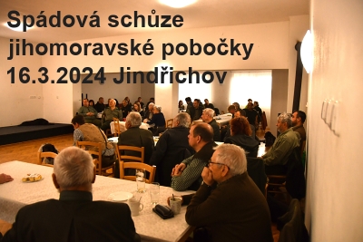 Spádová schůze jihomoravské pobočky 2024 Jindřichov